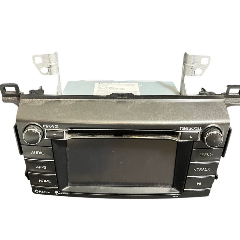 2013-18 Toyota Rav4 AM FM CD Player Radio Receiver Model: FT0045A AS‎ IS